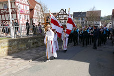 Feier der 1. Heiligen Kommunion in Sankt Crescentius (Foto: Karl-Franz Thiede)